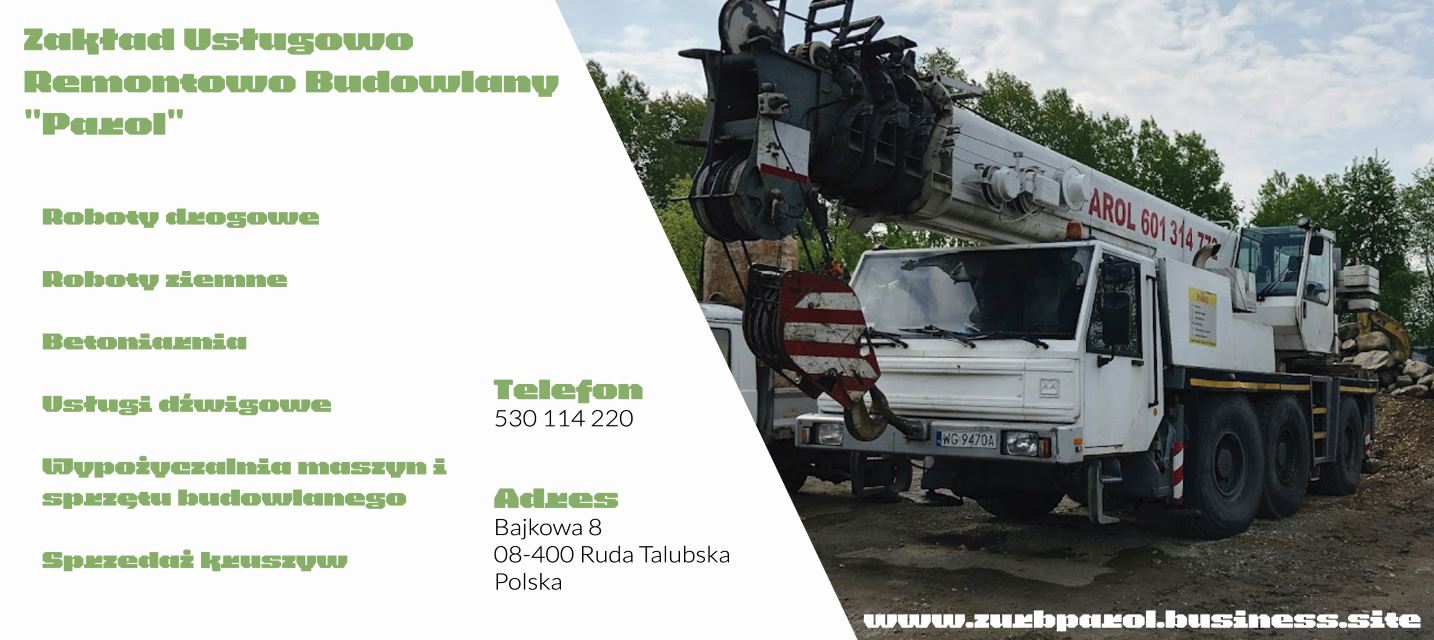 PAROL Zakład Usługowo-Remontowo Budowlany Parol Jerzy -